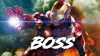 Boss Title Song ft Ironman  BOSS  Tony Stark  Ak Studio [upl. by Nnaasil]