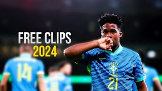 Endrick ► Free Clips ● Skills amp Goals 2024 [upl. by Freeland]