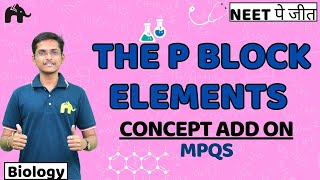 The p block Elements Class 12 Inorganic Chemistry NEET MPQs Must Practice Questions [upl. by Annola]