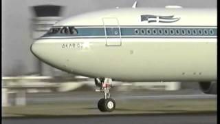 OLYMPIC A340 doing Touch amp Go  GoAround Enjoy [upl. by Sweatt]