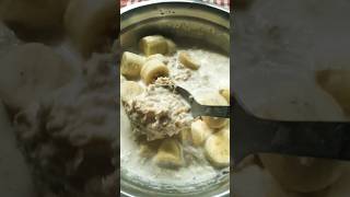 Milk Oats Recipe For Weight Loss Healthy breakfast recipe 😋😋shorts [upl. by Castor]