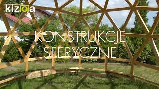 Konstrukcja sferyczna typu V3Geodesic Dome [upl. by Admana]