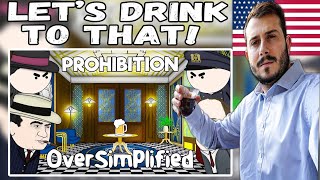 Italian Reacts To Prohibition  OverSimplified [upl. by Treb749]