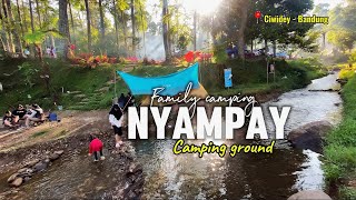 Family camping‼️NYAMPAY camping ground ciwidey Bandung blok Arjuna [upl. by Bessie]