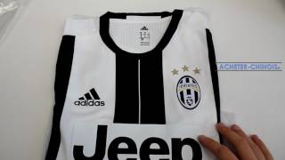 MAILLOT DE LA JUVENTUS ALIEXPRESS  SOCCER FANS [upl. by Maurer]