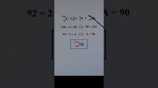 Uranium Alpha Decays to Thorium [upl. by Nivrae]