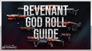 Revenant God Roll Guide [upl. by Vinaya]