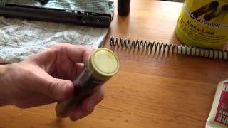 BreakBarrel Air Rifle Cleaning amp Lubrication [upl. by Alyam840]