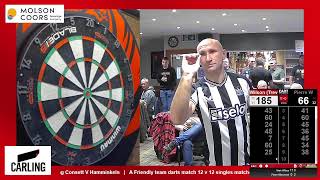 Consett V Hamminkeln  Friendly Team Darts Match  16092023 [upl. by Lubba]