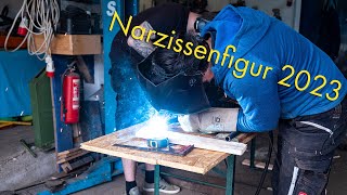 Narzissenfigur vom Narzissen Vital Resort 2023Making of [upl. by Idnem686]