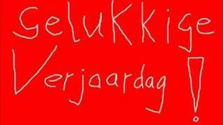 een gelukkige verjaardag [upl. by Smoht]