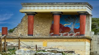 Knossos Palace Tour in Crete [upl. by Sateia]