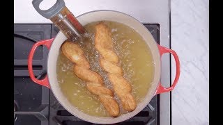 Cinnamon Twists in the Le Creuset Deep Oven [upl. by Aidan330]