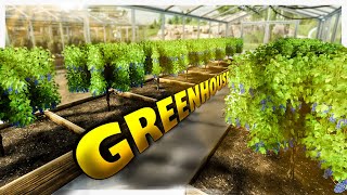 VINEHOUSE  Grapes and Olives are EASY  Farming Simulator 22 Gameplay [upl. by Ettenaej]