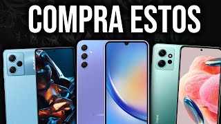 TOP MEJORES CELULARES GAMA MEDIA para COMPRAR en 2024 CALIDAD PRECIO [upl. by Nerak]