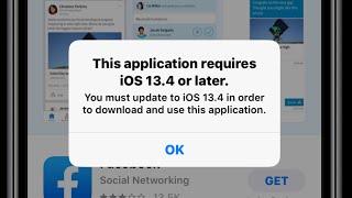 How to Fix This Application Requires iOS 134 or Later on iPhone and iPad [upl. by Ahsekel]