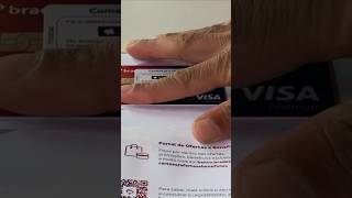 💳UNBOXING CARTAO BRADESCO NEO VISA😎☝️ [upl. by Erasmo524]