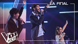 Alvaro Soler Alira y Mario cantan quotMueroquot  La Final  La Voz Kids Antena 3 2024 [upl. by Annoek]