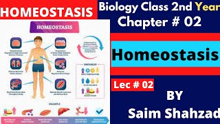 Biology Class 12 Chapter 15 Homeostasis Topic Introduction to homeostasis P2 in urduhindi [upl. by Balbinder]