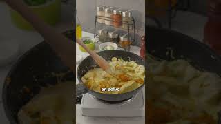 Receta  Tiritas de pollo al curry [upl. by Annaihr]