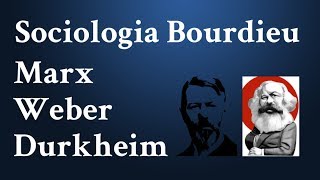 La Sociologia de Bourdieu y su Relacion con Marx Weber y Durkheim [upl. by Gaile639]