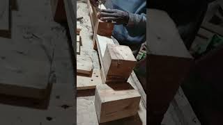 Making a pallet bed from scratch palletskenya wood palletbed woodworking palletfurniture [upl. by Nwahsek61]