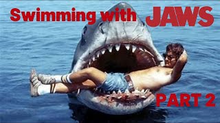 Swimming with JAWS 1975 part 2 [upl. by Kalk]