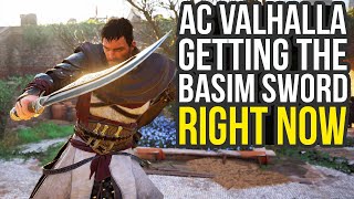 Getting Basim Sword Live In Assassins Creed Valhalla AC Valhalla Basim Sword [upl. by Kendy]