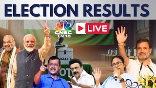 Election Results 2024 LIVE NDA Vs INDIA Alliance  PM Modi  Counting Day Results LIVE  N18ER [upl. by Witkin758]