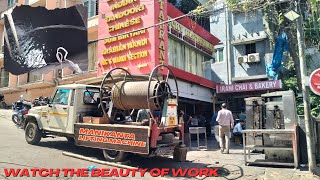 Motor Refitting at Raj Bhavan Road  Lucky Restaurant  Manikanta Lifting Machine  Krishna Goud [upl. by Htaras]