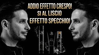 ADDIO CAPELLI CRESPI BENVENUTI CAPELLI LISCI EFFETTO SPECCHIO [upl. by Seely308]