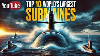 top 10 world largest submarines [upl. by Sokem]