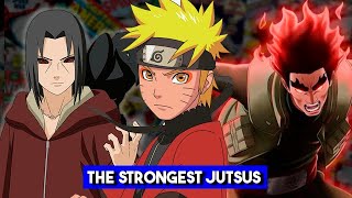 The STRONGEST Jutsus in Naruto [upl. by Yhpos953]