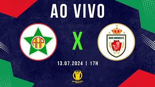 PORTUGUESA X REAL NOROESTE  BRASILEIRÃO SÉRIE D  13072024  AO VIVO COM IMAGENS [upl. by Ytinirt306]