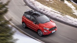 2019 Ford EcoSport STLine EcoBoost 140PS  Fahrbericht Review Test [upl. by Thorny]