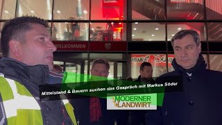 Mittelstand amp Bauern suchen das Gespräch mit Markus Söder [upl. by Ailis815]