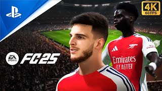 ARSENAL vs PSG  UEFA Champions League 202425  FC 25 Realistic Ultra raphics PS5 4K60 [upl. by Ontine988]