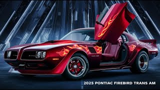 2025 Firebird Trans Am Interior Modern and Classic Firebird Trans [upl. by Gilli]