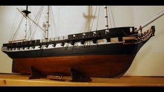 Creating the USS President of 1800 by the Art of Age of Sail [upl. by Annirac]