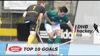 Top 10 Goals  1 HockeyBundesliga – 1314052017 [upl. by Kinom182]