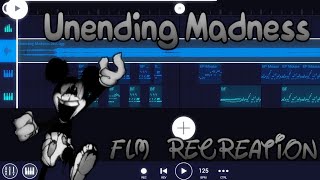 Fnf Ending Pain 20 Unending Madness Flm Recreation by lethzLyasillyrabbit [upl. by Akinit]