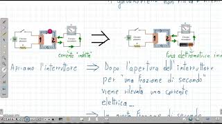 Induzione elettromagnetica Esperienza di Faraday N 1 [upl. by Jolda274]