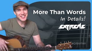 More Than Words  Extreme Guitar Lesson [upl. by Donadee]