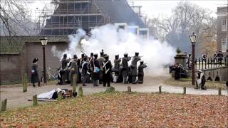 Kasteel Middachten 200 jaar Koninkrijk der Nederlanden 2013 reenactment [upl. by Ellicott]