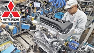 Mitsubishi engine production in Japan Kyoto Plant [upl. by Ahsieken]