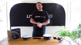 How To Setup A Lithe Audio Bluetooth Ceiling Speaker Pair [upl. by Paulo]