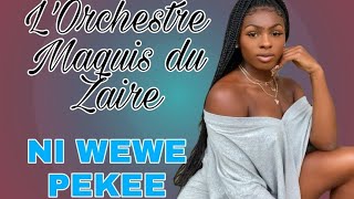 NI WEWE PEKEE  The One amp Only  Orchestra Maquis [upl. by Beekman]