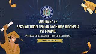 Wisuda STT Katharos 7 Juni 2024 [upl. by Ylrae]