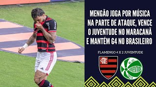 COM GOL DE GABIGOL MENGÃO VENCE O JUVENTUDE COM GRANDE ATUAÇÃO DISTÂNCIA PARA OS LÍDERES DIMINUI [upl. by Dorette]