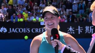 Eugenie Bouchards Ultimate Date  Australian Open 2014 [upl. by Ng481]